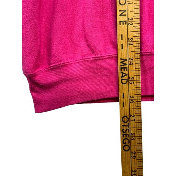 Decorated Originals Womens Grannycore Sweatshirt Large Pink Snowman Print & Sn - Picture 6 of 10